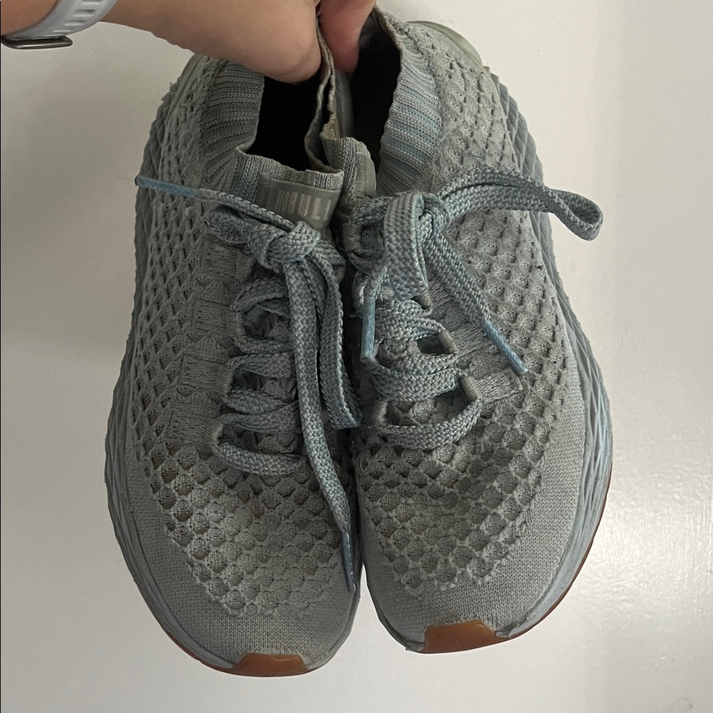 NOBULL Light Gray Knit Sneakers